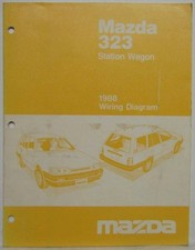 1988 Mazda 323 Station Wagon Electrical Wiring Diagram