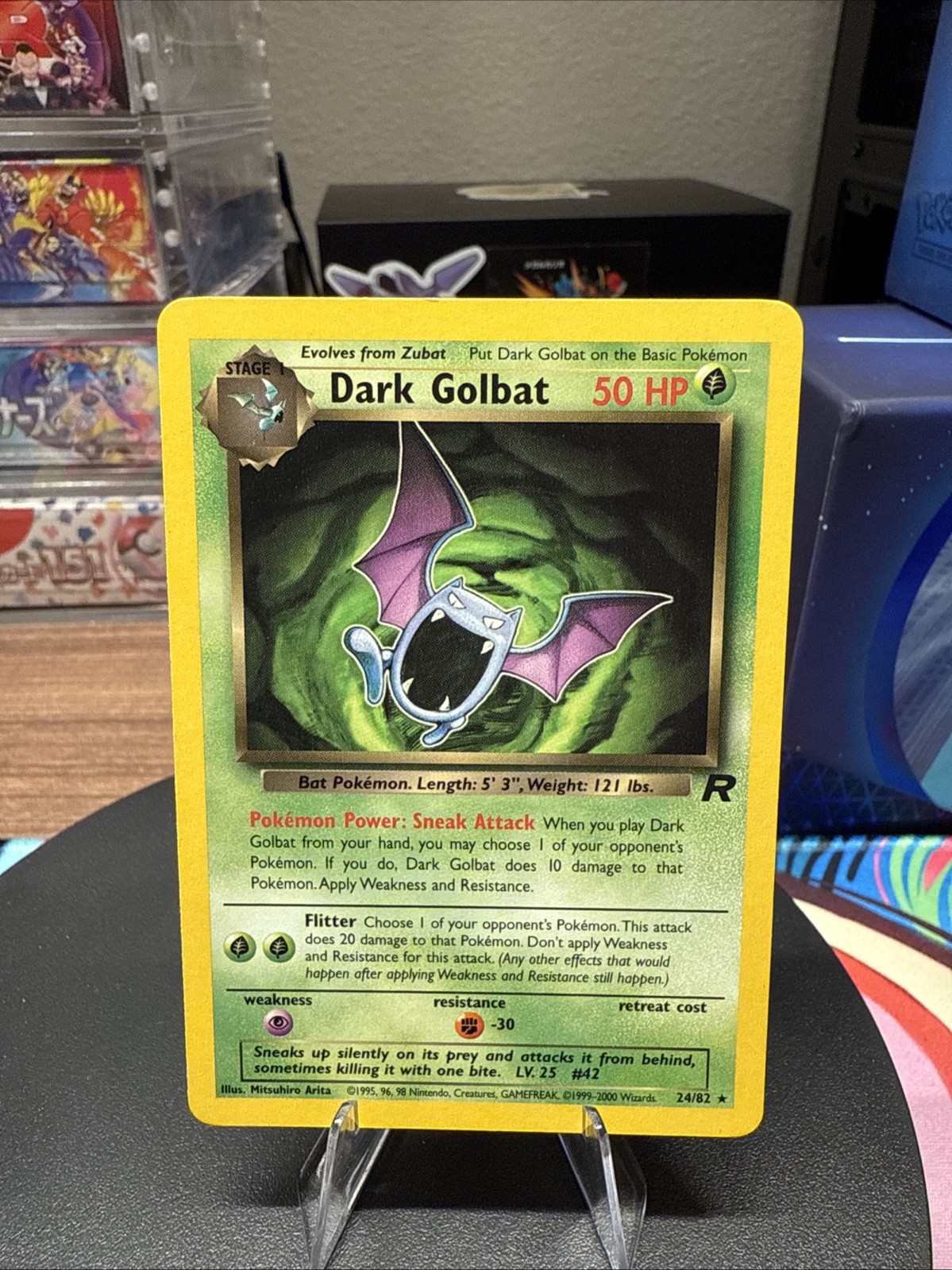 Dark Golbat 24/82 Team Rocket Regular - NM