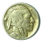 1920 5c Buffalo Nickel Rare Five Cents US Coin Philadelphia