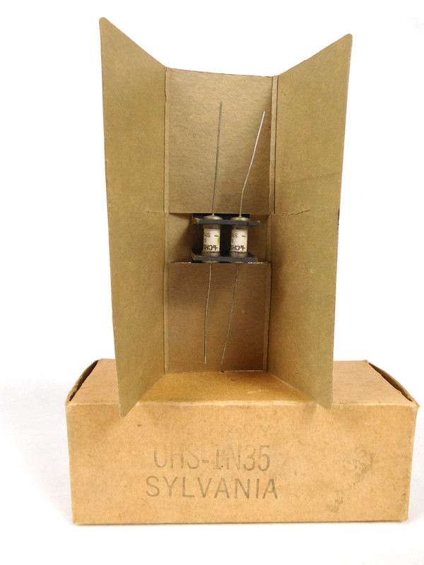 NOS – Two (2) - 1N35 Germanium Signal Diode – Gold Bonded - None Like It On eBay