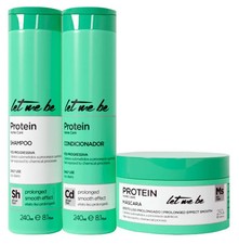 Let Me Be Protein Post Treatment 3 Products Home Care Hair Kit