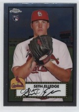 2021 Topps Chrome Platinum Anniversary Seth Elledge #122 1eh5