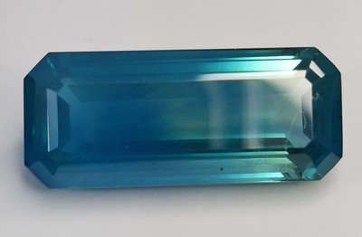 Natural VVS Paraiba Tourmaline Greenish-Blue Emerald Cut 27-29 Ct Gemstone SP022