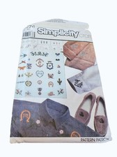 Simplicity Craft 8276 Embroidery Transfers with Instructions