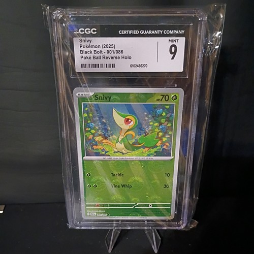 Snivy graded CGC 10 for sale on eBay