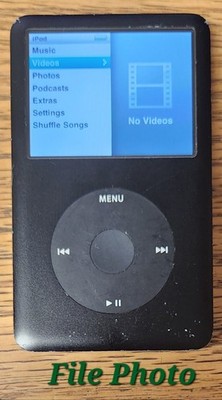 Apple iPod Classic 6th Gen w/video - 80GB - Black - 2.5