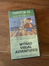 ANIMATION 101 D.L. Richardson  1991 VHS Tape SEALED for Commodore Amiga