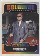 2019 Upper Deck Credentials Colorful Characters Henrik Lundqvist #CC-3 HOF x6g