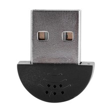 Portable USB Mini Studio Speech Microphone Recording Audio MIC Adapter For C CHU