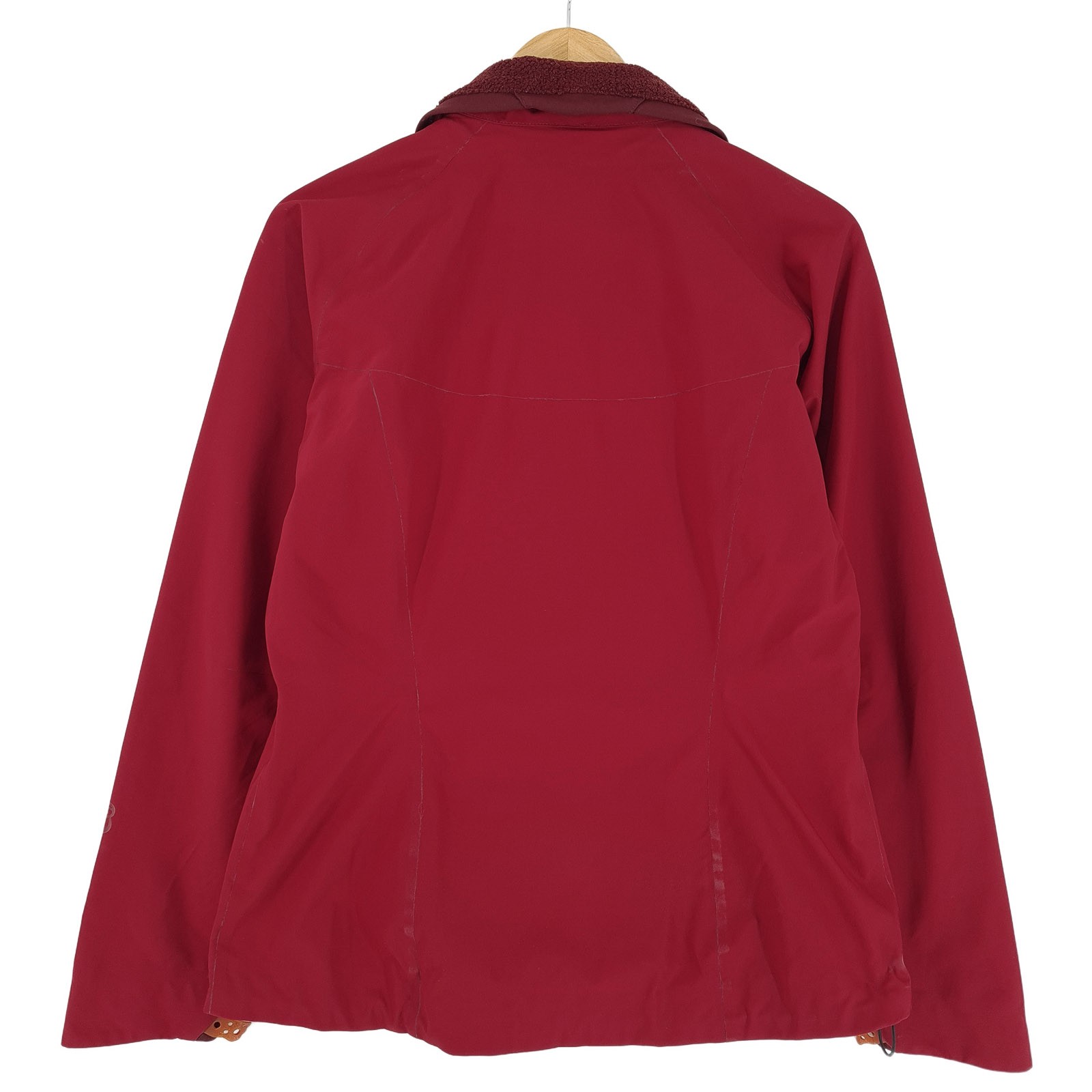 Patagonia Softshell Jacket Burgundy Outdoor All Weather Women Hz6 Size M thumbnail 3