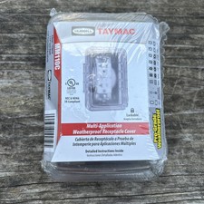 Brand New/Sealed Hubbell Taymac Multi-Application Weatherproof Receptacle Cover