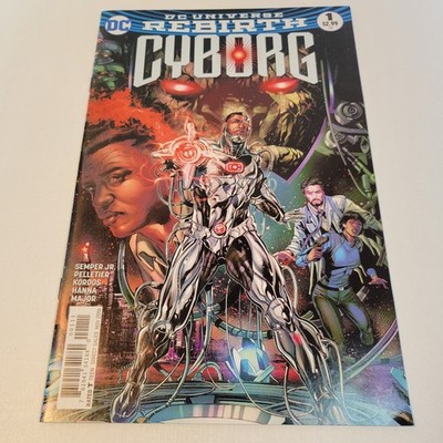 Cyborg #1 DC Rebirth 2016 | Semper Jr Pelletier | 1st Issue | VF/VF+