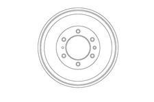 Tambour de frein Isuzu D-MAX