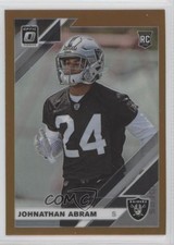 2019 Panini Donruss Optic Rookies Bronze Prizm Johnathan Abram #111 07rd