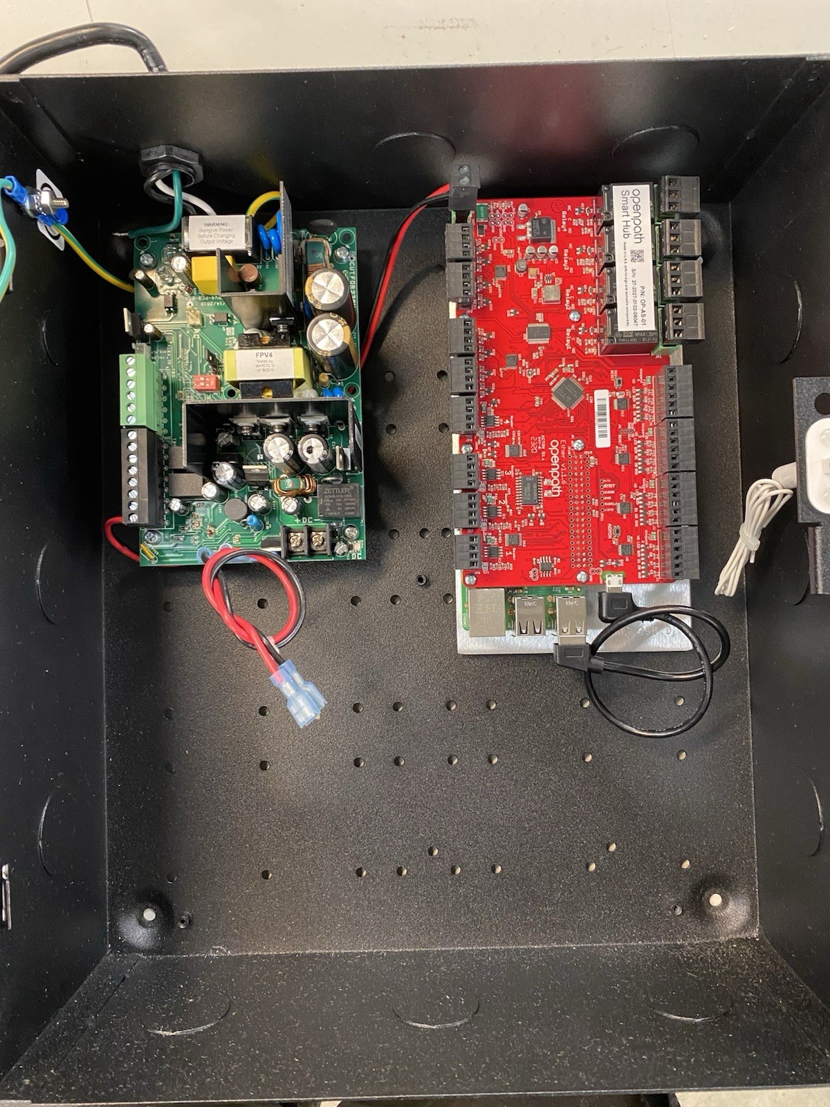 Avigilon FPV4-E1-OP1 Openpath Smart Hub Access Control Burglar Alarm System