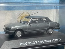 Peugeot 504 SRD 1987 Argentina Rare Sport Diecast Car Scale 1:43