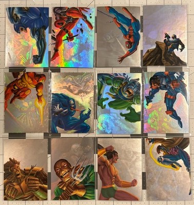 1995 Flair Marvel Annual '95 Holo Blast Singles - You Choose - Finish Your Set