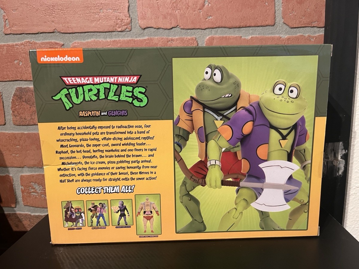 NECA Teenage Mutant Ninja Turtles - Rasputin and Genghis Frog 7in