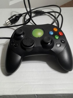 TTX Tech Generic Original Xbox Controller Black Wired Tested