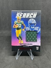 2025 Panini Rookies & Stars - Star Search Matthew Golden #SS-MGN (MEM, RC)