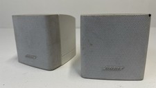 Pair Of Bose Acoustimas Cube Speakers White