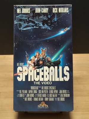Spaceballs The Video (1988 First 1st Release, MGM/United VHS) Mel Brooks 
