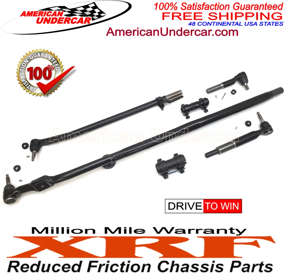 Kit de acoplamiento de dirección XRF Tie Rod Dodge Ram 2500 3500 4x4 09 - 13 estilo T Foto 2 de 4