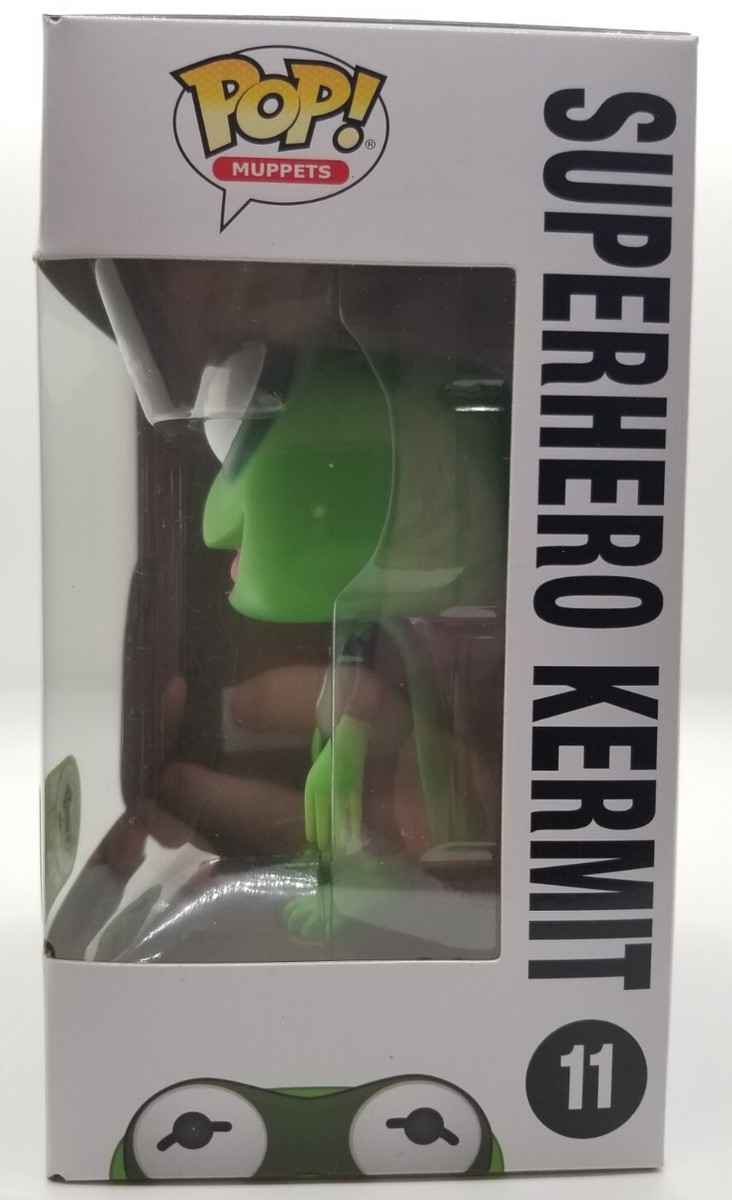 Funko Pop 2017 Superhero Kermit #11 The Muppets 3000pcs ECCC