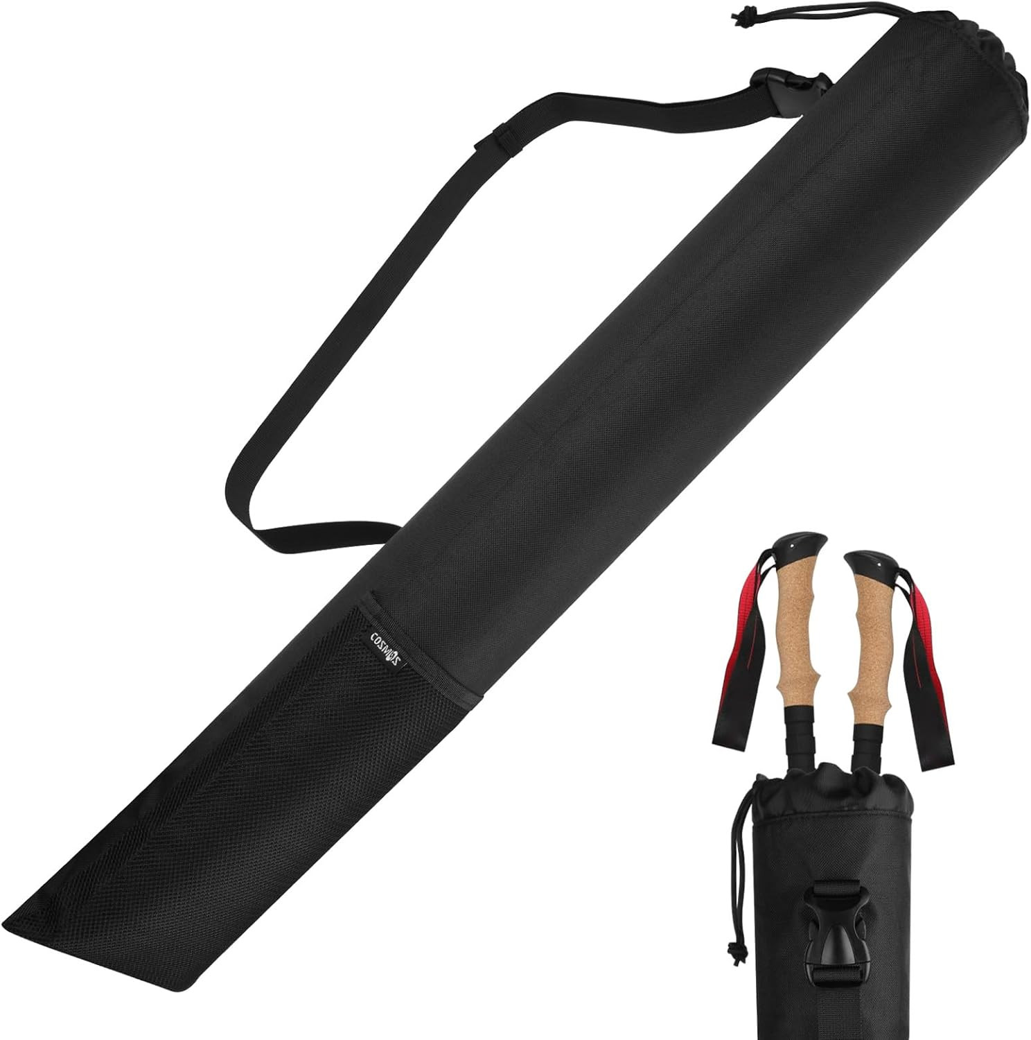Portable Trekking Poles Carrying Bag Tent Poles Bag Storage Bag Pouch for Walkin