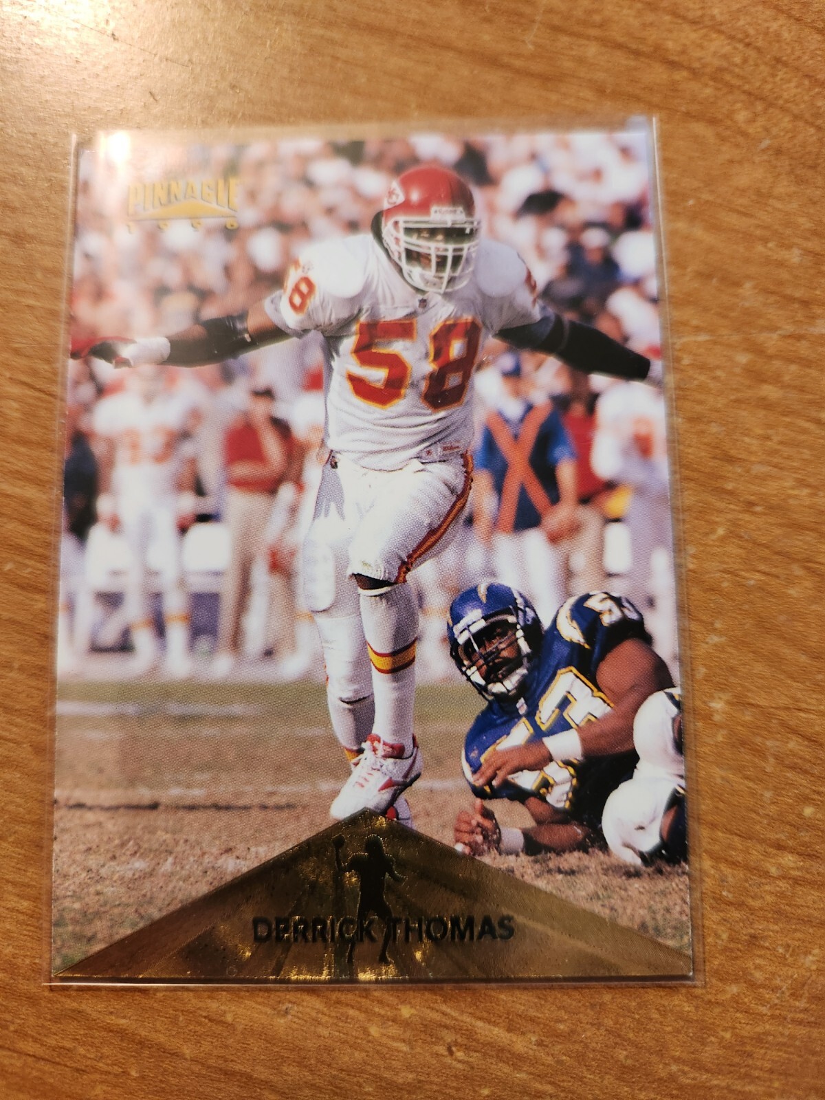 1996 Pinnacle - #128 Derrick Thomas