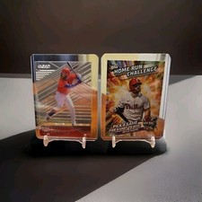 2021 Bryce Harper Panini #3 - Clear Vision & 2024 Topps Series HR Challenge #18