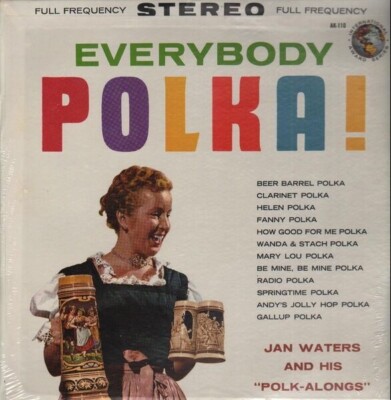 LP Jan Waters And His Polk-Alongs Everybody Polka NEW OVP International Aw