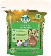 Oxbow Animal Health Oat Hay - For Rabbits, Guinea Pigs, Chinchilla, And Small Pe