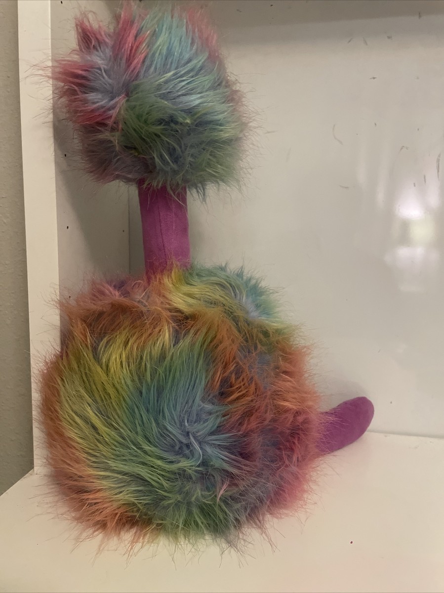 Jellycat London Plush Ostrich Bird Mint Green Pink Raspberry