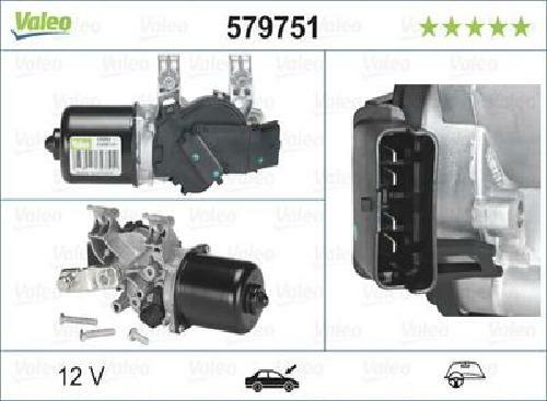 Original Valeo Wischermotor 579751 FüR Nissan-image