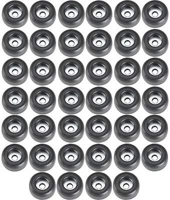 40 Gummifüße 25x11 stahlverstärkt Adam Hall 4900 Gummifuß Gerätefüße Gehäusefüße