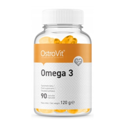 (Einheit/0,14 ) OstroVit Omega-3 Lachsöl 90 Kaps. Hochdosiert EPA&DHA D/S