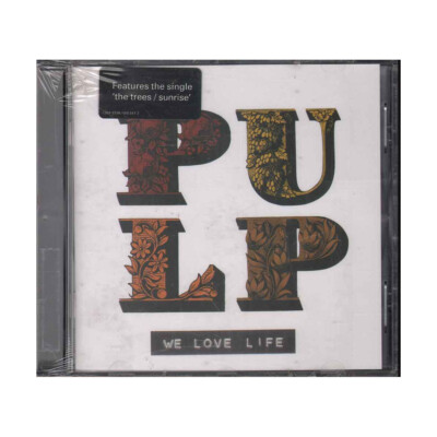 Pulp CD We Love Life / Island Records CIDX 8110 586 541-2 Sealed