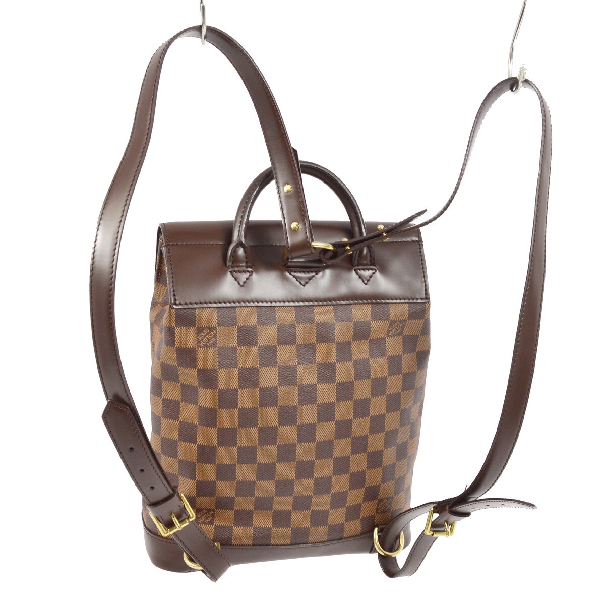 Louis Vuitton Damier Soho Backpack N51132 TH0034 162039 | eBay display picture 3