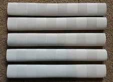 10x CHEVRON Cricket Bat Grips - WHITE - Oz Stock