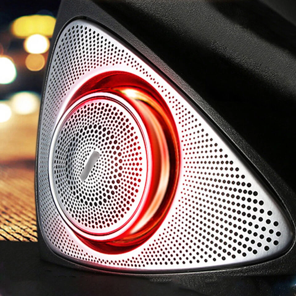 64 Colors Ambient Car Tweeters For Mercedes-Benz W213 E Class Rotating Speaker Foto 2 de 4