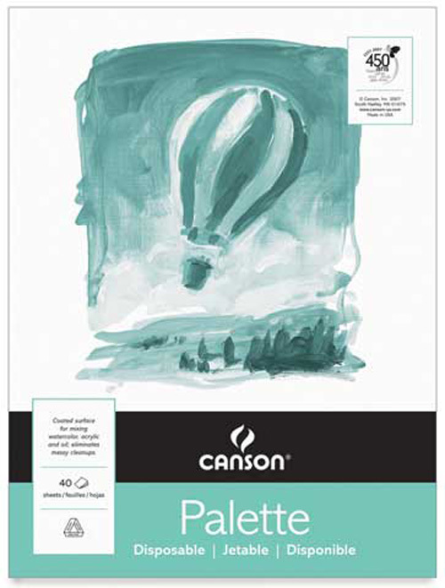 Disposable Paper Palette 40 Sht Pad 12X16 eBay
