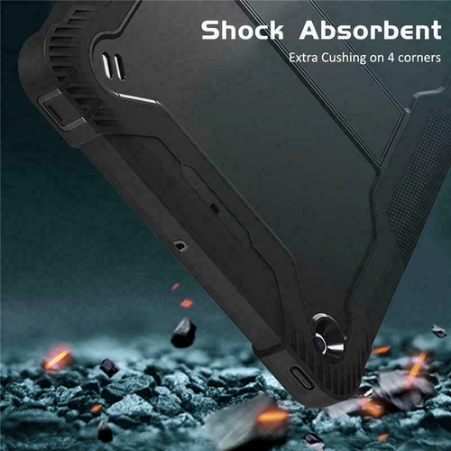 For iPad 5/6/7/8/9/10th Mini Air Pro 11" Shockproof Rugged Stand Hard Case Cover - Picture 19 of 53