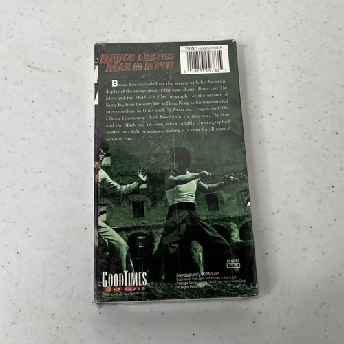 Vtg 1976 Bruce Lee Film The Man And The Myth Good Times VHS Tape Brand New Rare - Picture 2 of 6