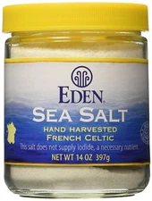 Eden Foods Fine Grind French Celtic Sea Salt  - 14 oz