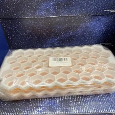 2 X Case Silicone ICE Cube Tray Maker Mold Cocktails Whiskey Stones Orange