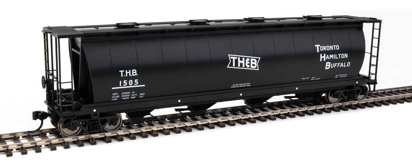 H0 Scale - Walthers Freight Car Cylindrical Hopper Toronto, Hamilton - 7864 New