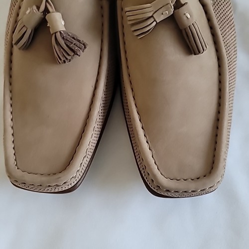 BRUNO MAGLI Trieste Bit Loafers in Taupe Suede Size 8 NEW - Picture 7 of 14