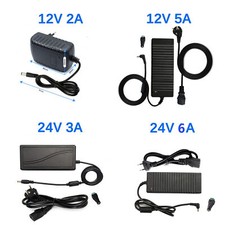 DC Steckernetzteil 12V 24V Volt 2A/3A/5A LED Trafo Netzteil Netzadapter Driver
