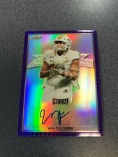 2020 Leaf Metal All-American Bowl VAN FILLINGER Purple Auto 1/15 Utah *NV01